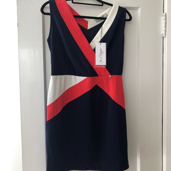 Color block Geometric Dress - Picture 5 of 5